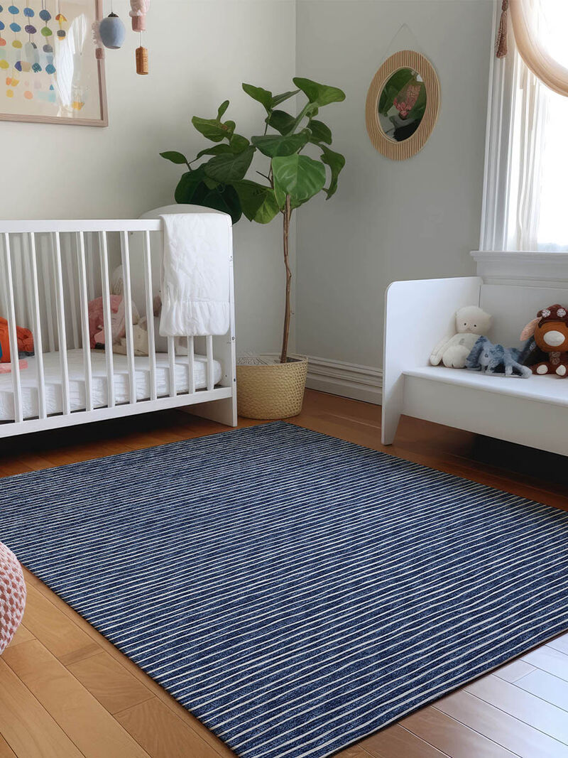 Laidley LA1 Navy 9' x 12' Rug