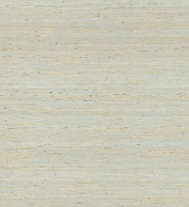 Aiko Silver Sisal Grasscloth Wallpaper