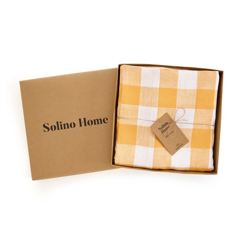 Linen Tablecloth - Buffalo Check image number 4