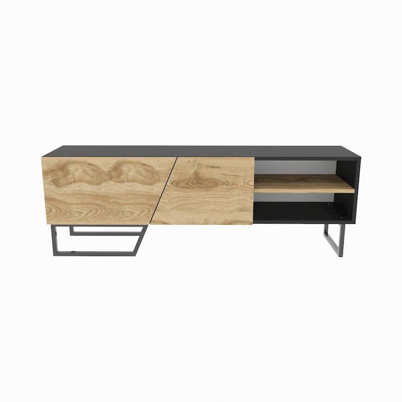 Decorotika Denasse Tv Stand Black Ud Black