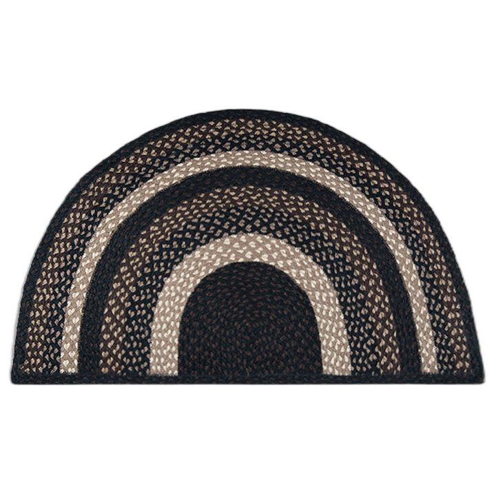 Earth Rugs Sc-313 Mocha Frappuccino Large Rug Slice 24 X 39