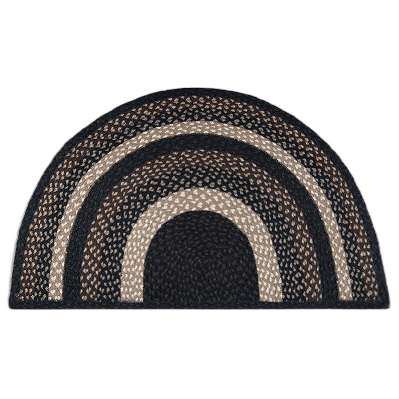 Earth Rugs Sc-313 Mocha Frappuccino Large Rug Slice 24 X 39 image number 0