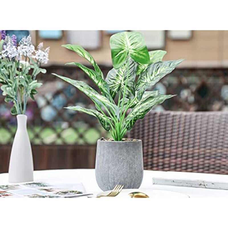 White Artificial Greenery Stems Outdoor Home Decor 33 Inch image number 3