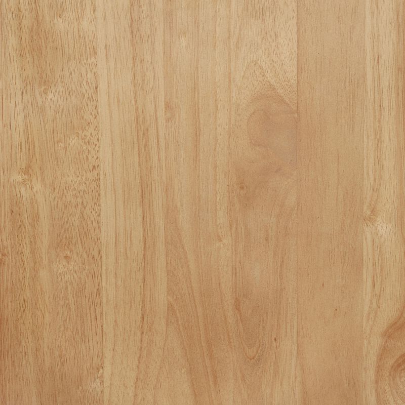 Andy Dining Table, Light Ash Brown and White Wood, 66 Inch Rectangular image number 6