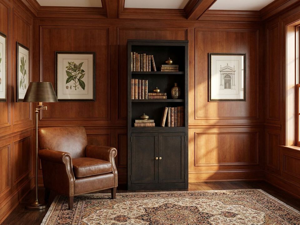 Addison 72" Door Bookcase