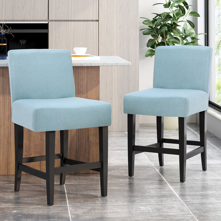 Merax Transitional Counter Stools (Set of 2)