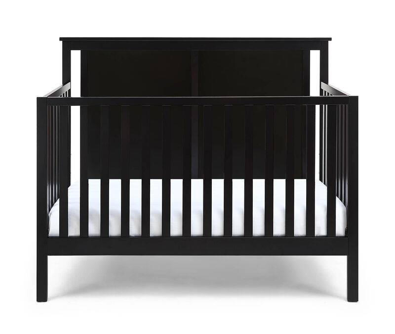 Suite Bebe Connelly 4-in-1 Convertible Crib Black/Vintage Walnut