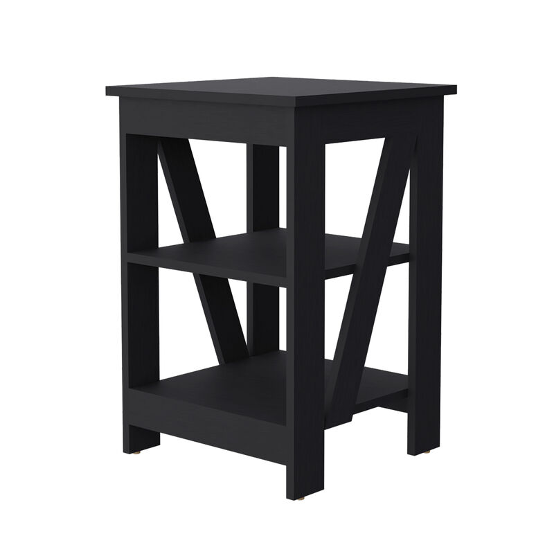 Farmhouse End Table, Narrow Side Table, Slim End Table, Side Table for Bedroom, Living Room