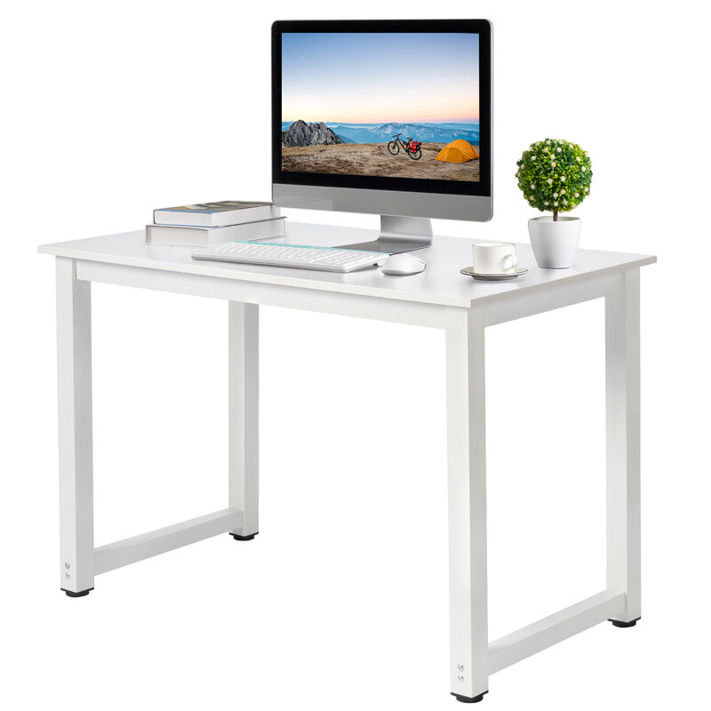 110cm MDF Computer Desk &ndash; Modern Workstation with Triamine Steel Feet for Home or Office image number 2