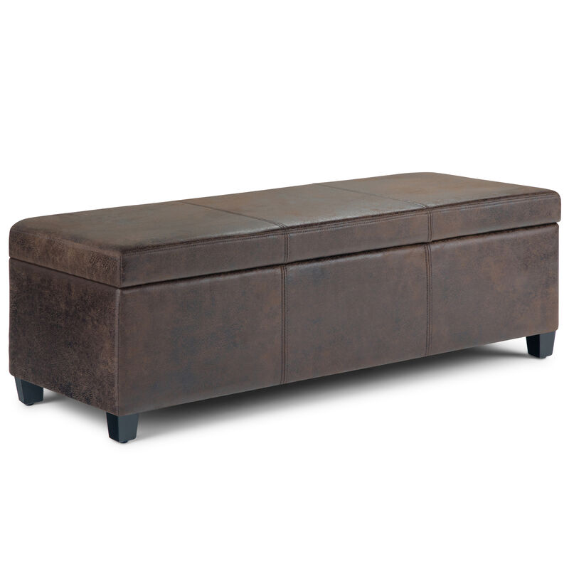 Avalon Storage Ottoman Bench image number 0