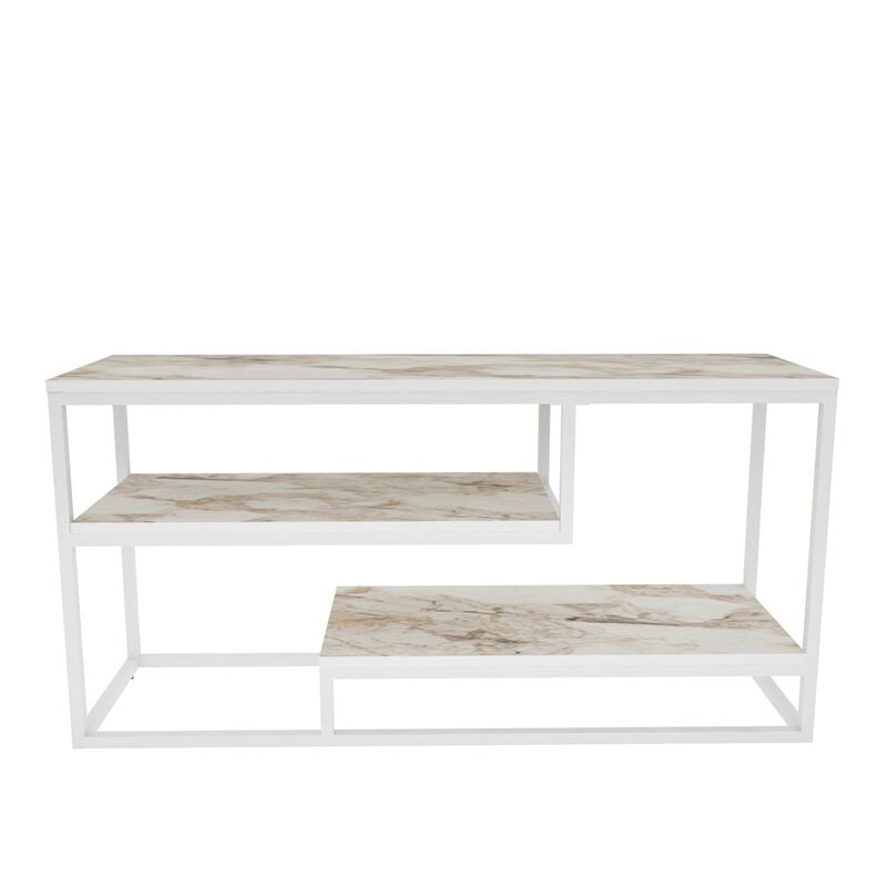 Decorotika Lorin Tv Stand - Ephesus White