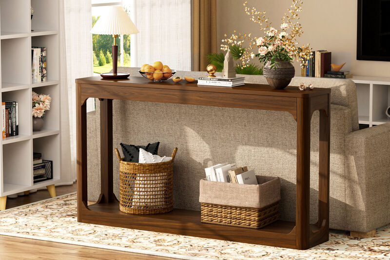 Nulvud wood console table image number 1