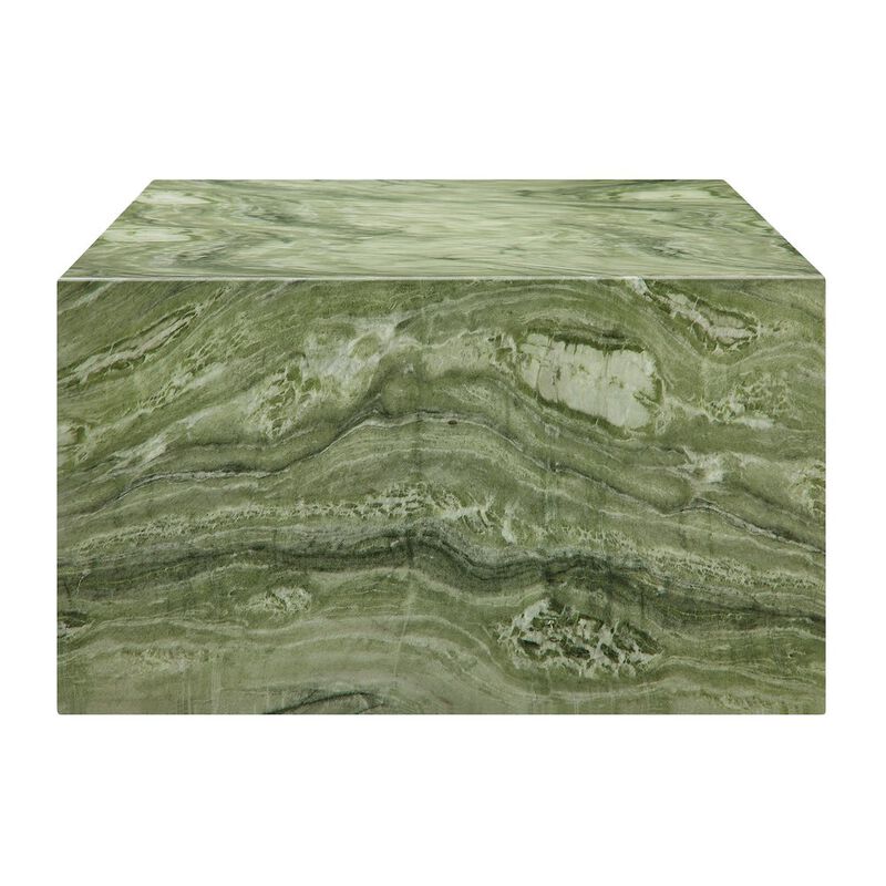 Modway Jordana Square Plinth Indoor - Outdoor Patio Concrete Coffee Table image number 4