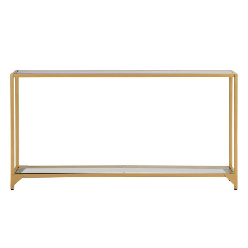 Carolina Living Graydon Slim Console Table - Gold