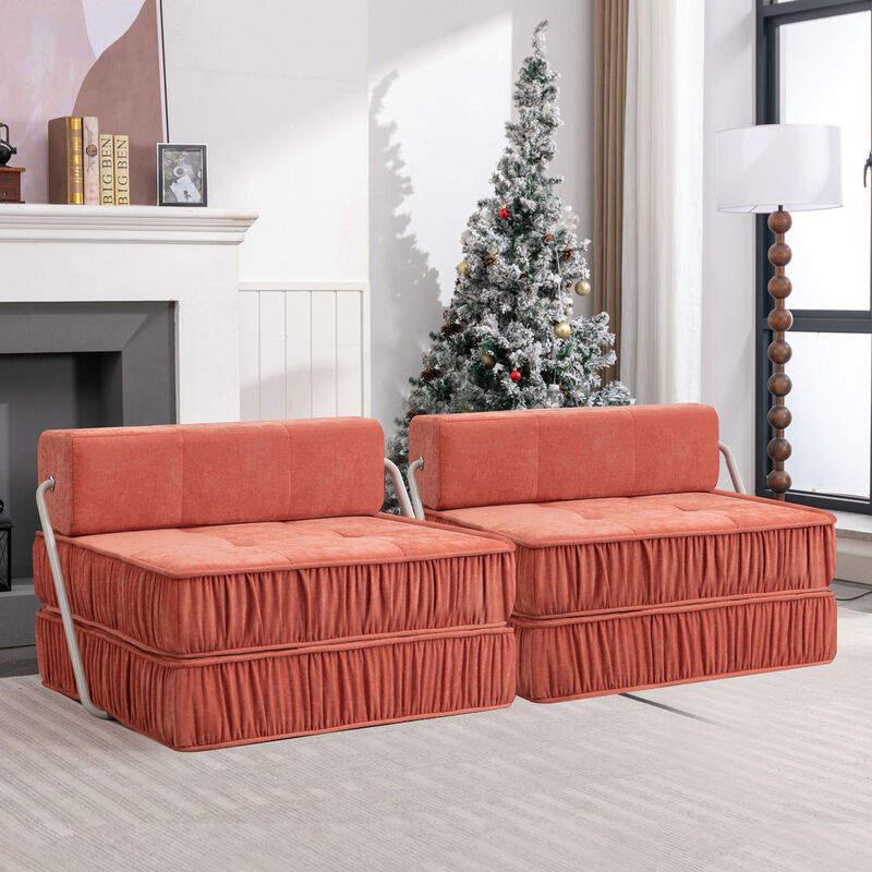 GOODSILO Convertible Modular Sofa Chair with Removable Cushions for Flexible Living Room and Small Space Arrangements image number 3
