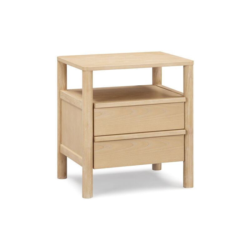 Tyra Natural Cerused Ash Nightstand image number 1