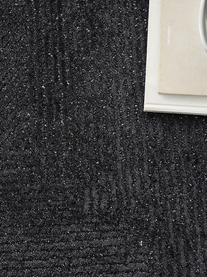 Ma30 Star SMR01 Black 5'3" x 7'3" Rug image number 6