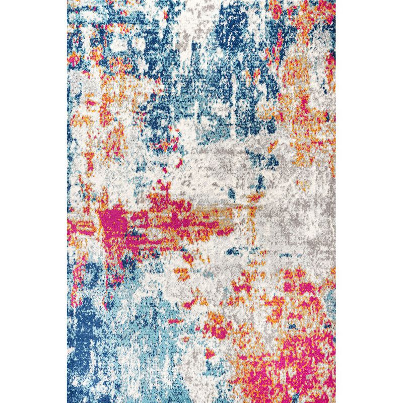 Sunset Modern Abstract Area Rug