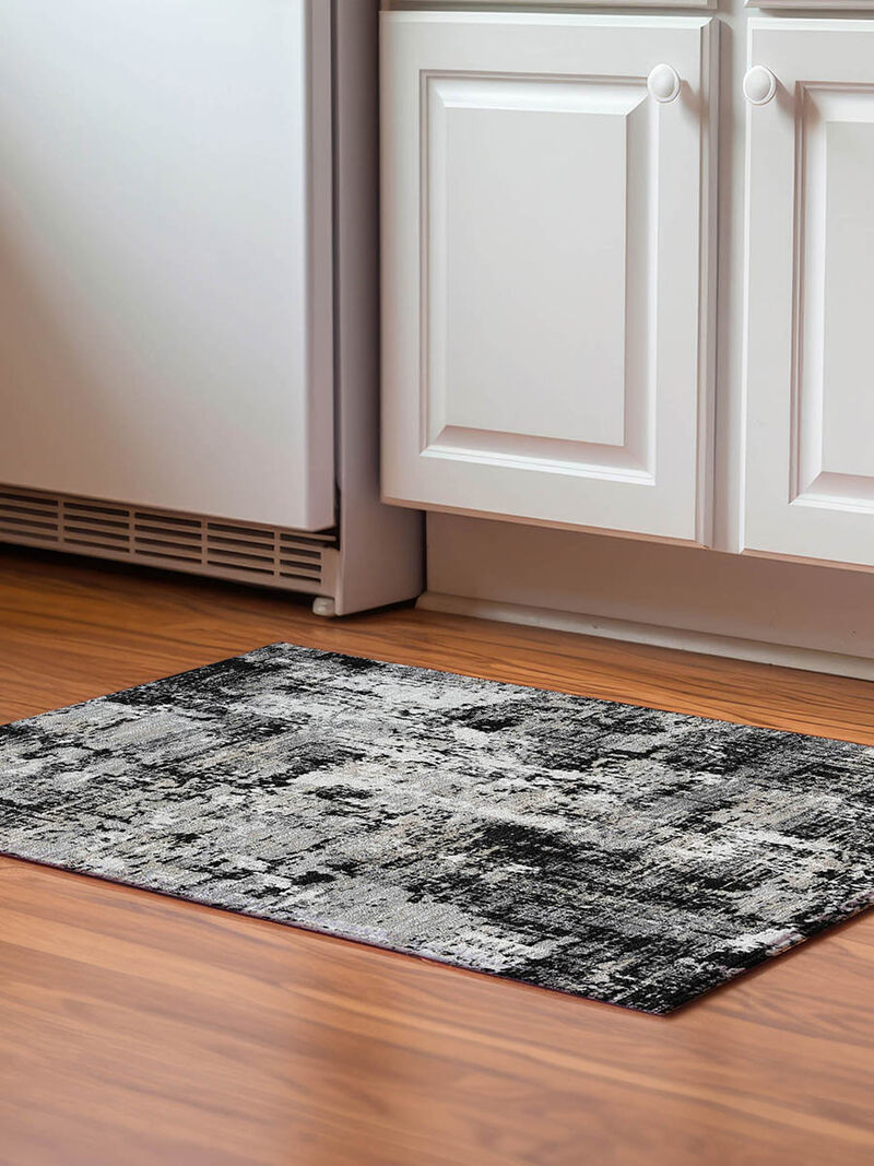 Kochi KC7 Black 20" x 30" Rug