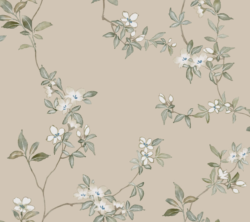 April Blossom Taupe Wallpaper image number 0