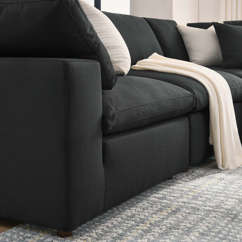 Commix Down Filled Overstuffed 5 Piece 5-Piece Sectional Sofa image number 9