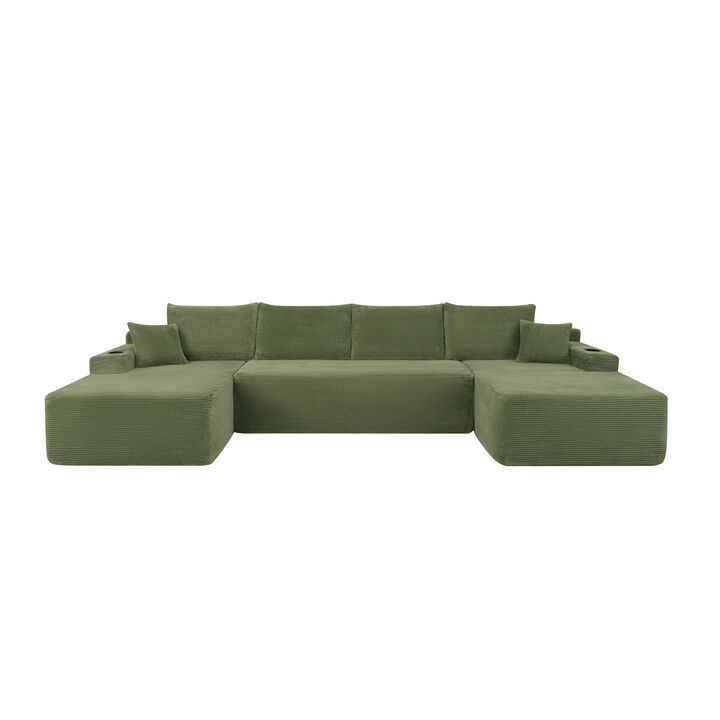 Mernri 126" Cloud Sectional Sofa