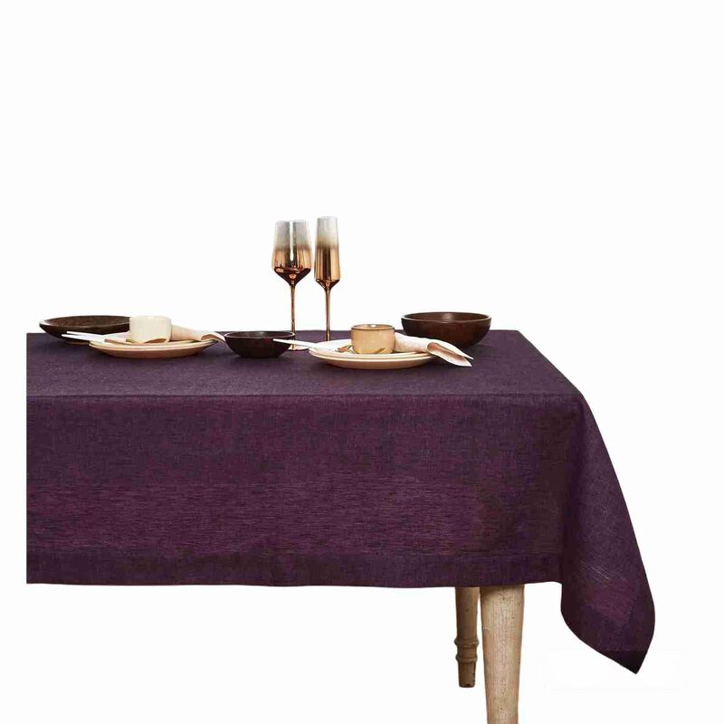 Solino Home 100% Pure Linen Tablecloth - Athena