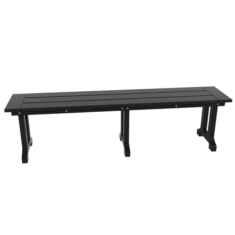 WestinTrends 65" Outdoor Dining Bench