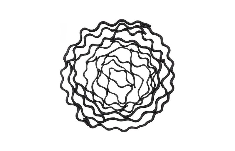 Vine Black Wall Flower Wall Decor image number 1