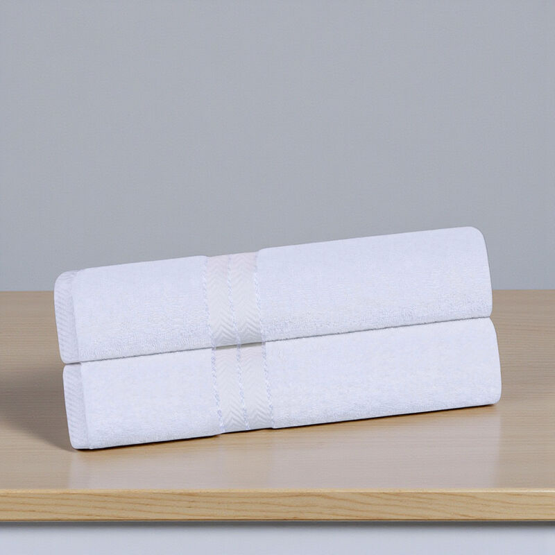 Plush Cotton Bath Sheet 2 Piece for Bathroom and Spa Use image number 1