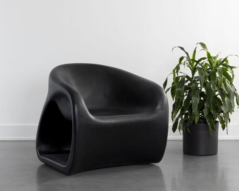 Orson Black Lounge Chair