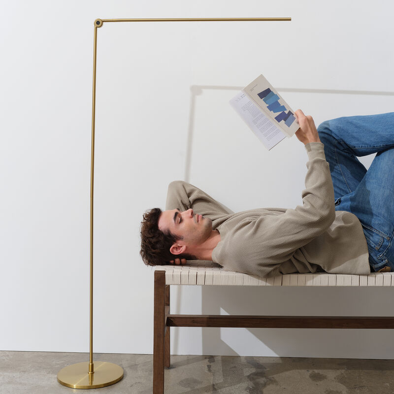 Libra Adjustable LED Floor Lamp