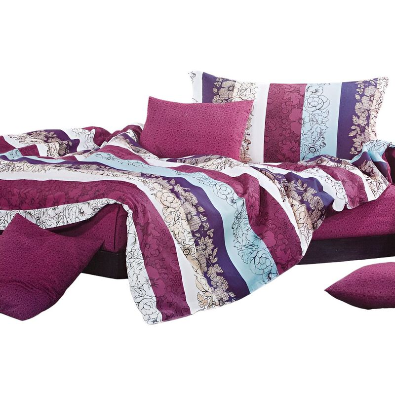 Love in the Rhine Cotton Duvet Cover Combo Soft Lightweight Bedding image number 1