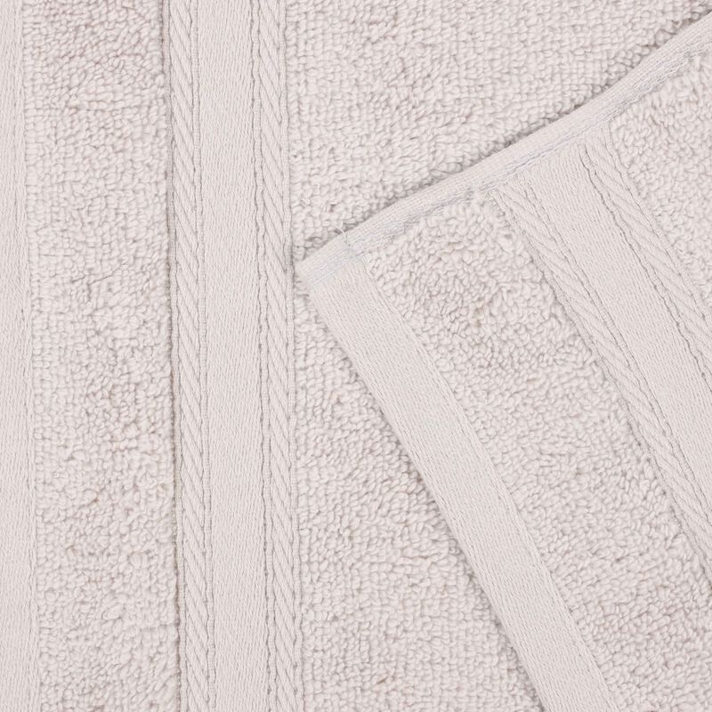 Set of 2 Cotton Medium Weight Bath Sheets for Everyday Bathroom Use image number 2