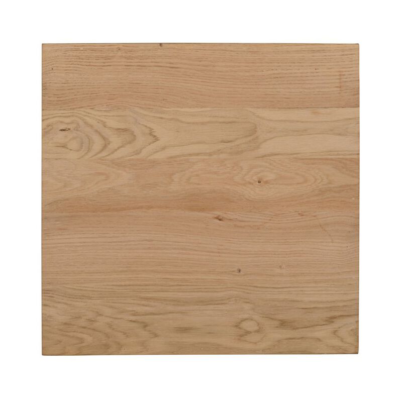 Jofran Archimedes 20 Arched Wood Square Modern Rustic End Table