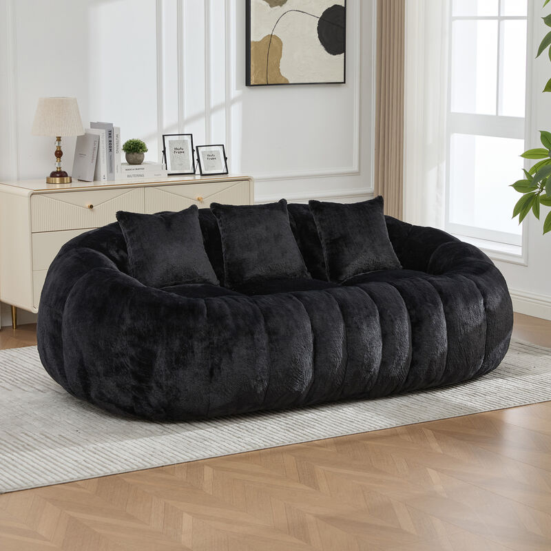 Lugwib Boneless Loveseat Sofa image number 3