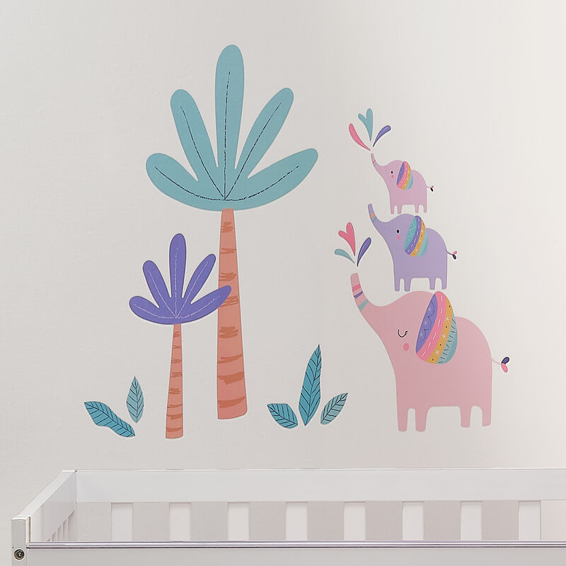 Bedtime Originals Elephant Dreams Colorful Tree Wall Decals / Stickers