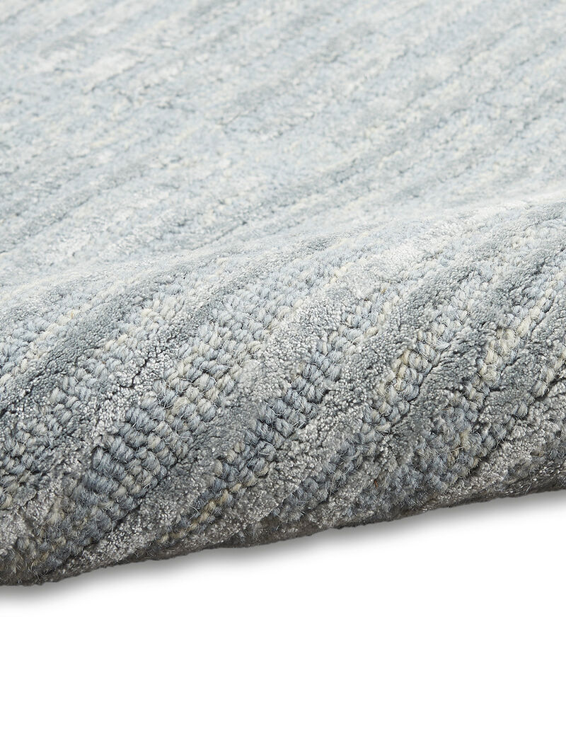CK010 Linear LNR01 Light Blue 7'9" x 9'9" Rug