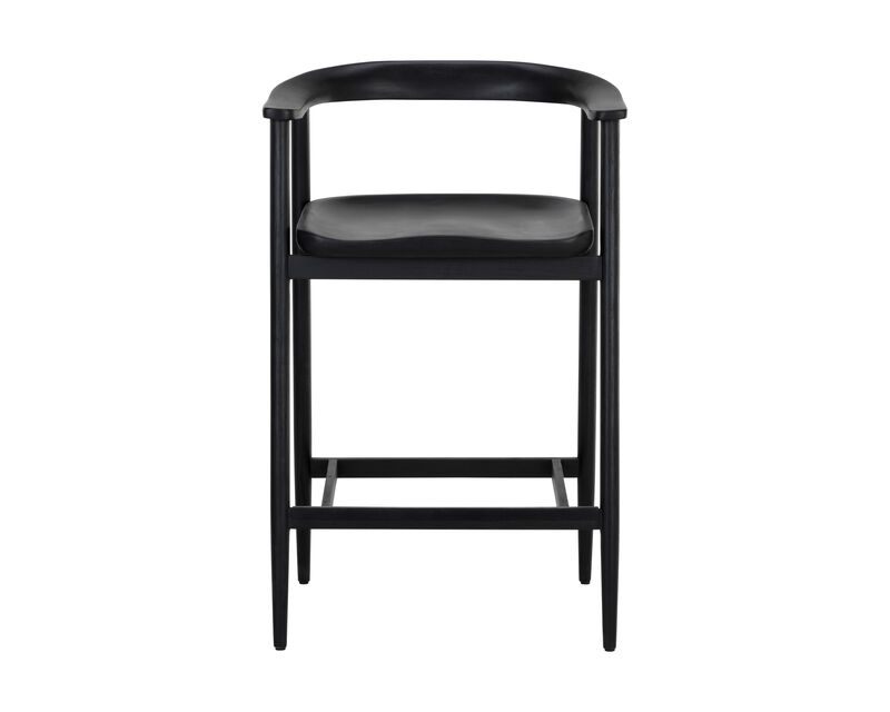 Jeremy Black Counter Stool