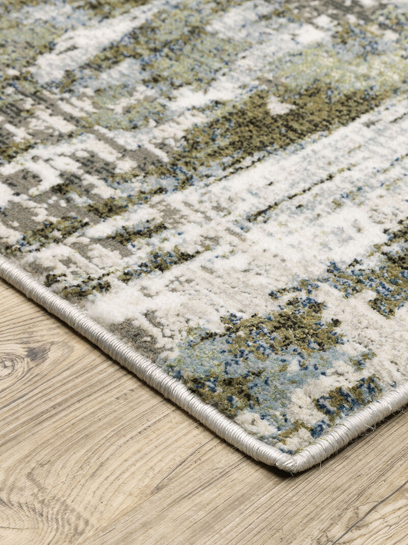 Caravan 5'3" x 7'6" Green Rug image number 1