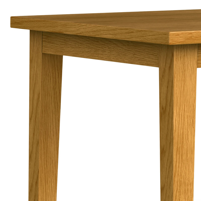 Eastwood 66 inch x 40 inch Rectangle Contemporary Dining Table in Oak