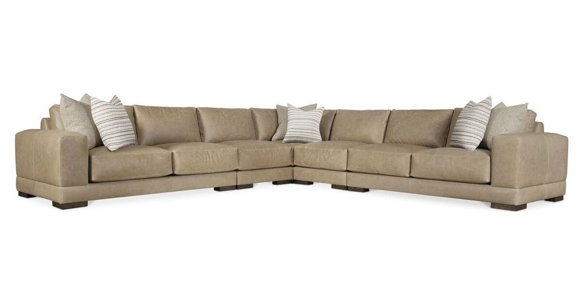 Lars Leather Sectional