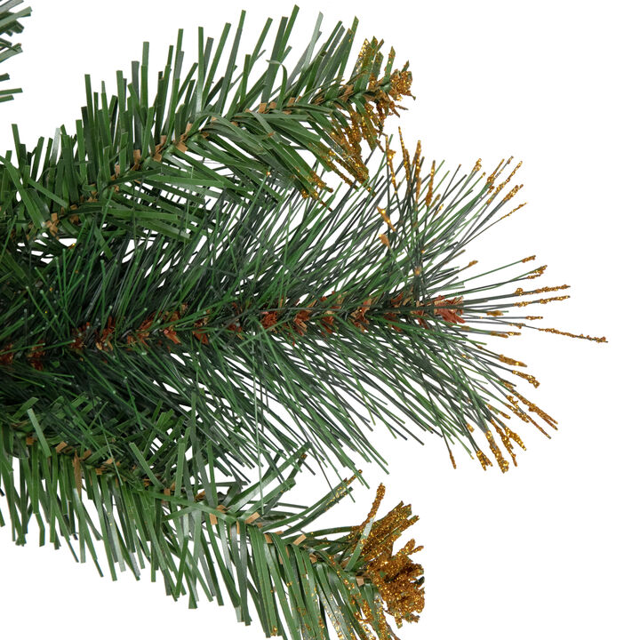 9' x 10" Pre-Lit Yorkville Pine Artificial Christmas Garland - Clear Lights