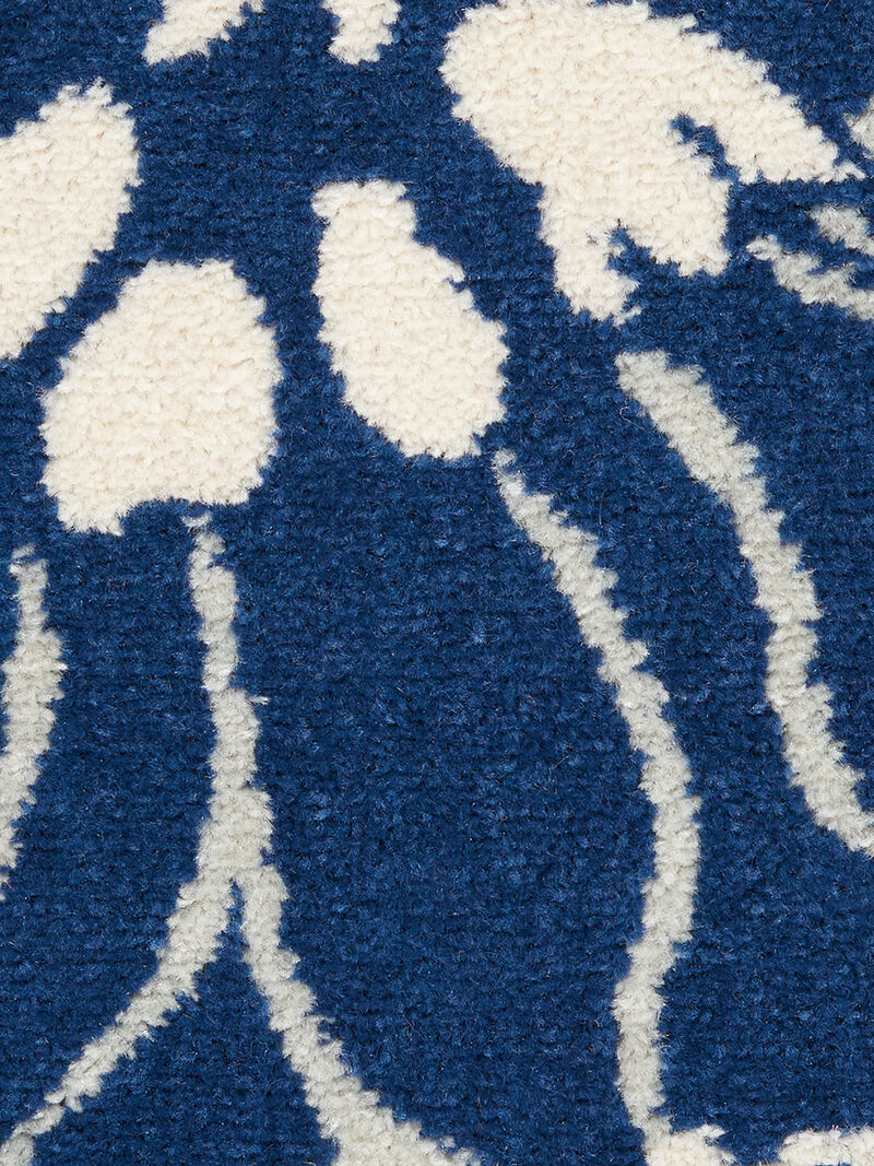 Passion PSN17 Navy/Ivory 1'10" x 6' Rug image number 4