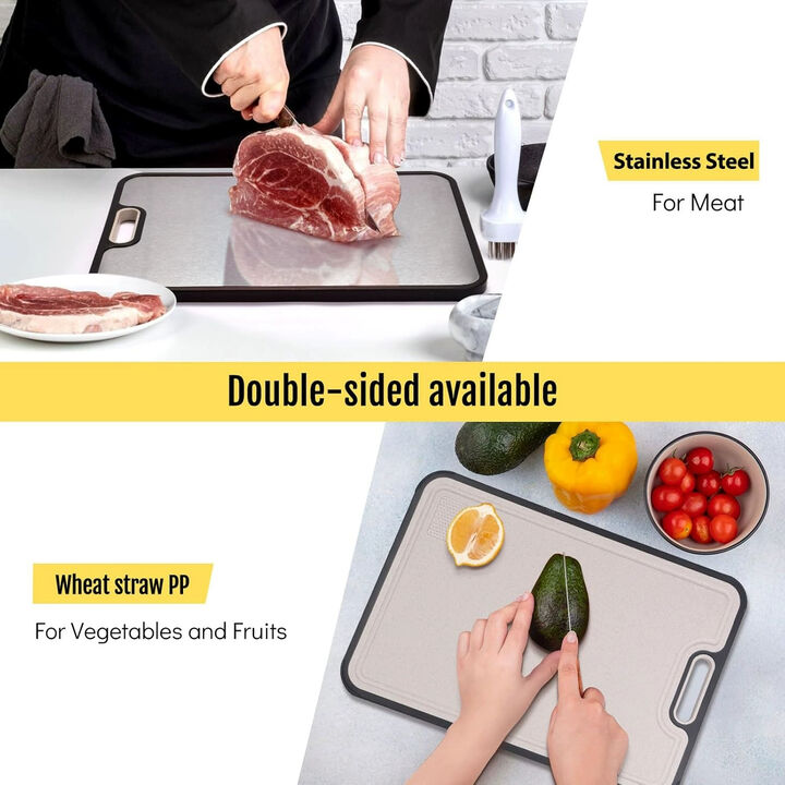 Double Sided Titanium Cutting Board