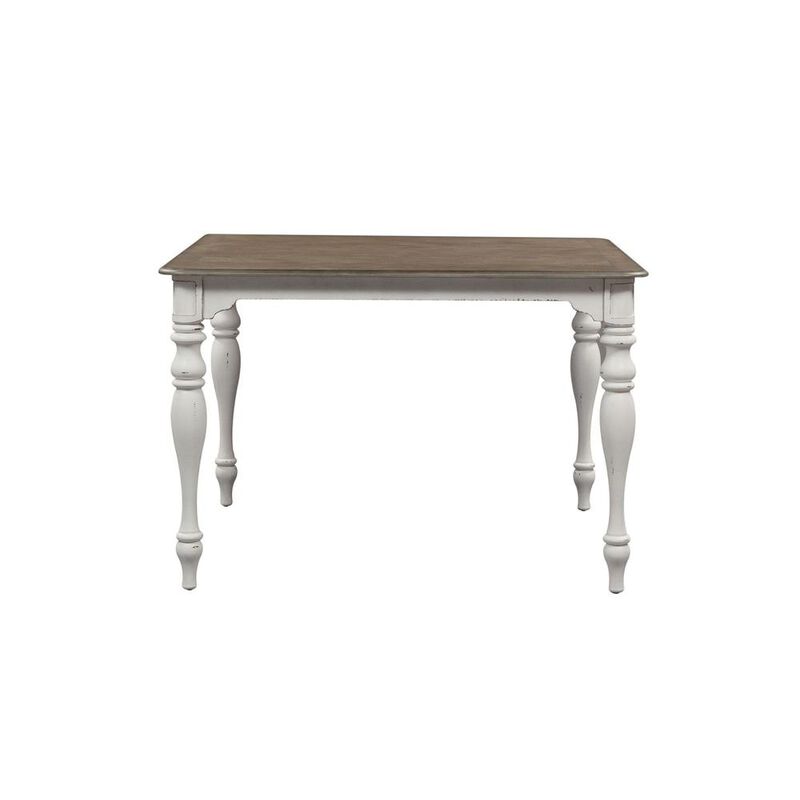 Liberty Furniture Magnolia Manor Gathering Table in Antique White image number 1