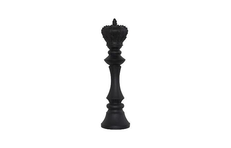 King Chess Black Wall Decor image number 0