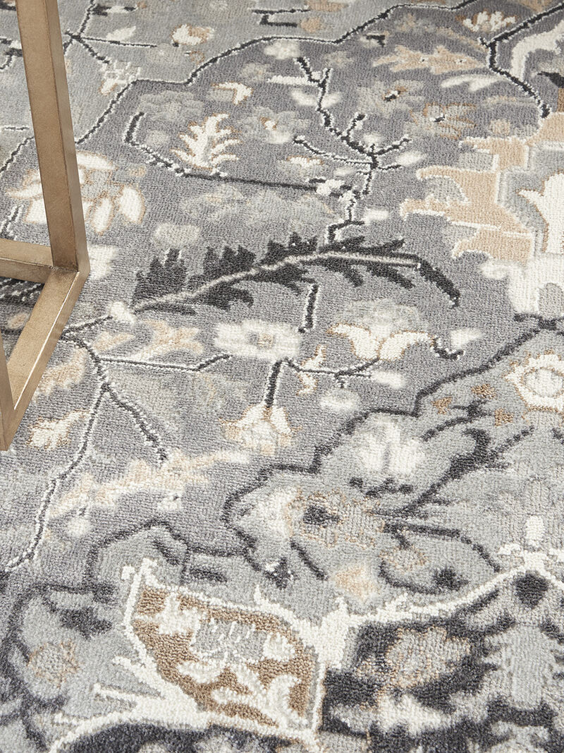 Elation ETN09 Gray 5'3" x 7'3" Rug