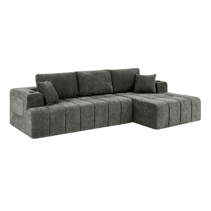 Blufji Modular L-Shaped Sectional Sofa image number 8