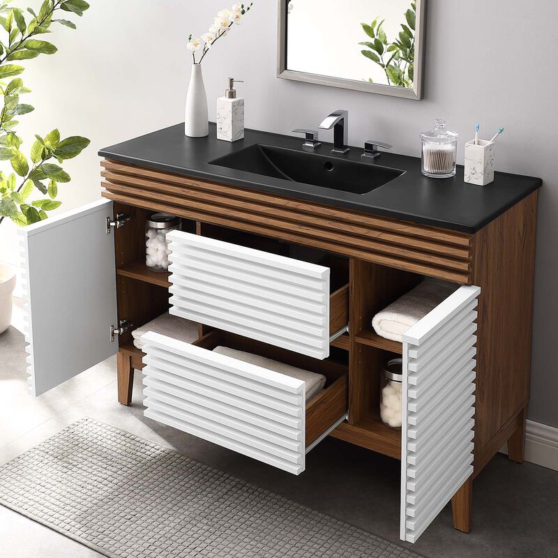 Render 48" Single Sink Bathroom Vanity image number 1